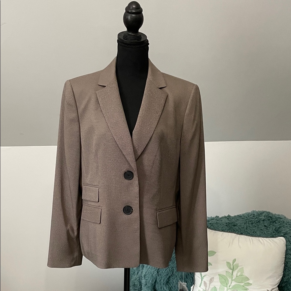 Kasper Taupe Blazer for Women